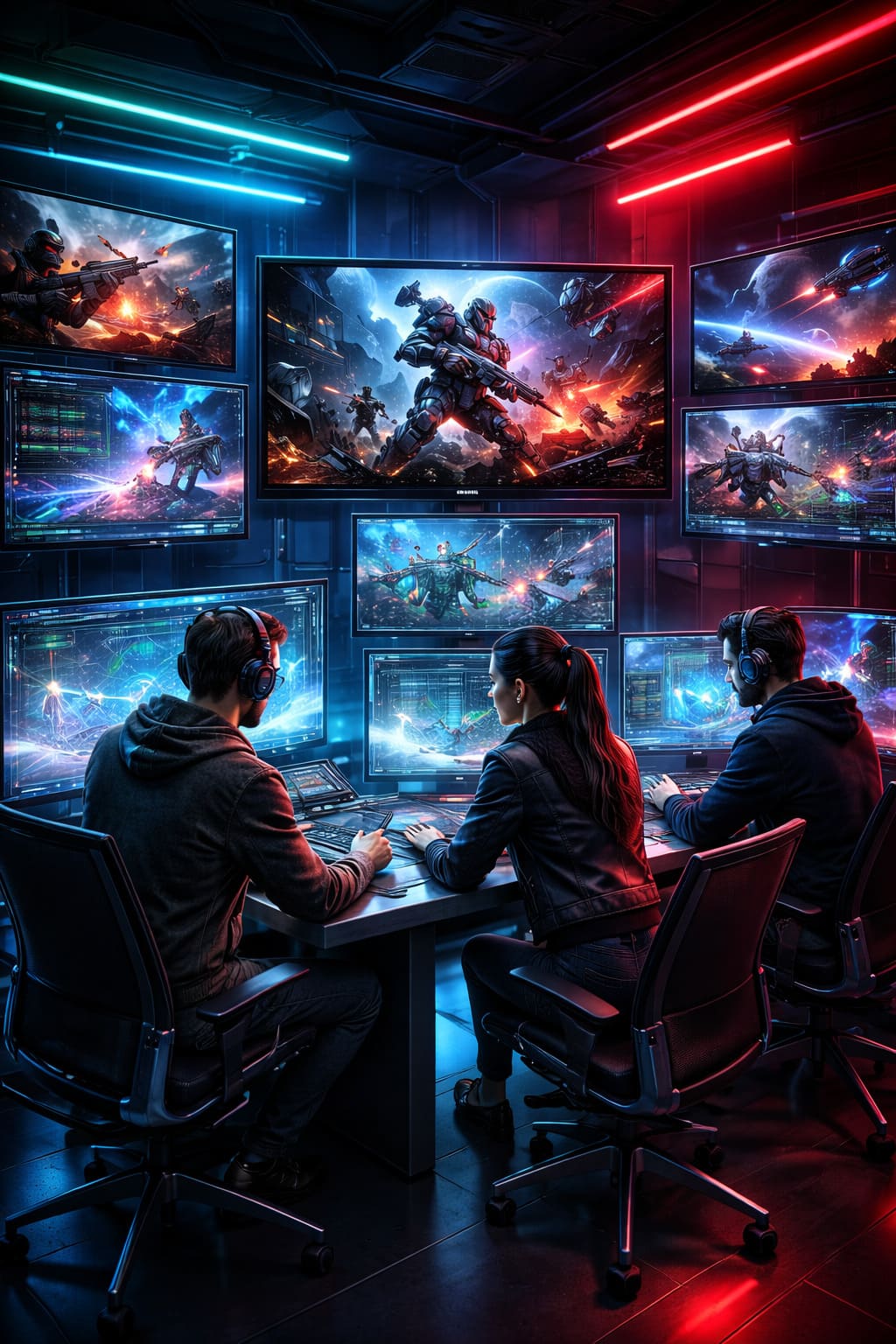 Ambiente editoriale gaming collegato alla sezione fiducia